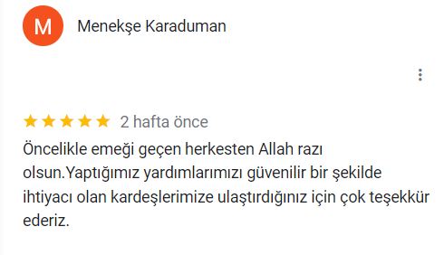 Google Yorum